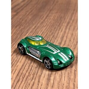 Dodge XP-07 Hot Wheels 2009 Track Stars #59 Metalflake Green PR5 Rims 1:64 Loose